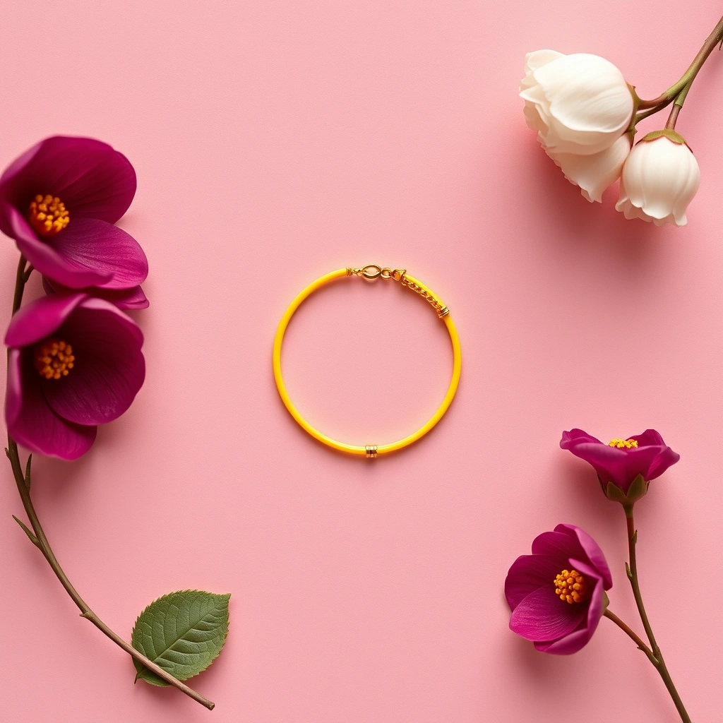 Bracelet Clou Diamants Or Jaune