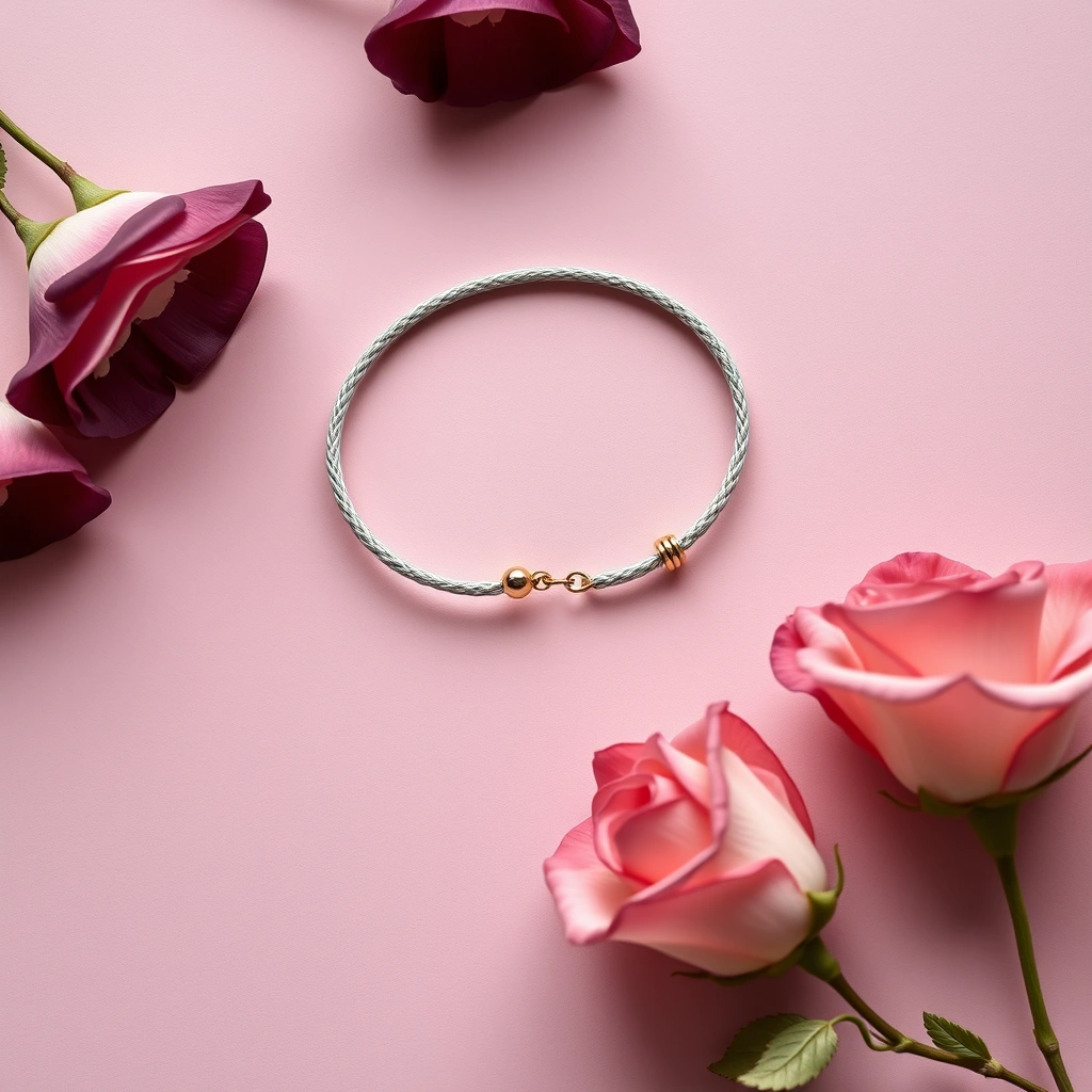 Bracelet trèfles 5 motifs Nacre