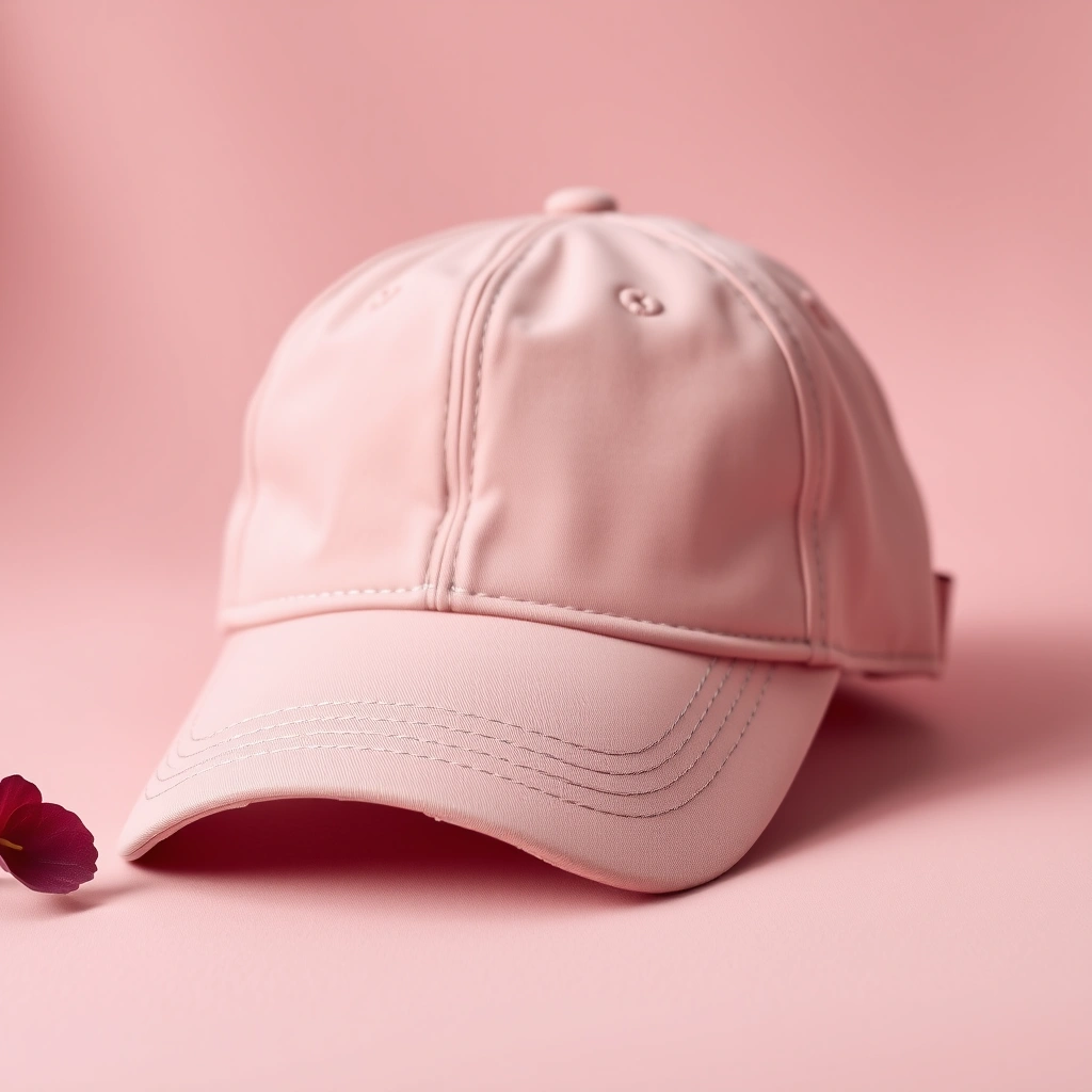 Casquette EN TOILE GG Rose