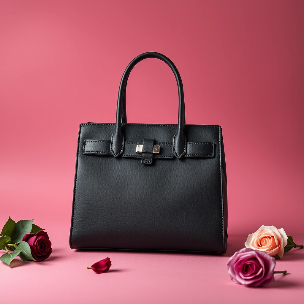 Chaîne Pochette à Matelassée - Noir