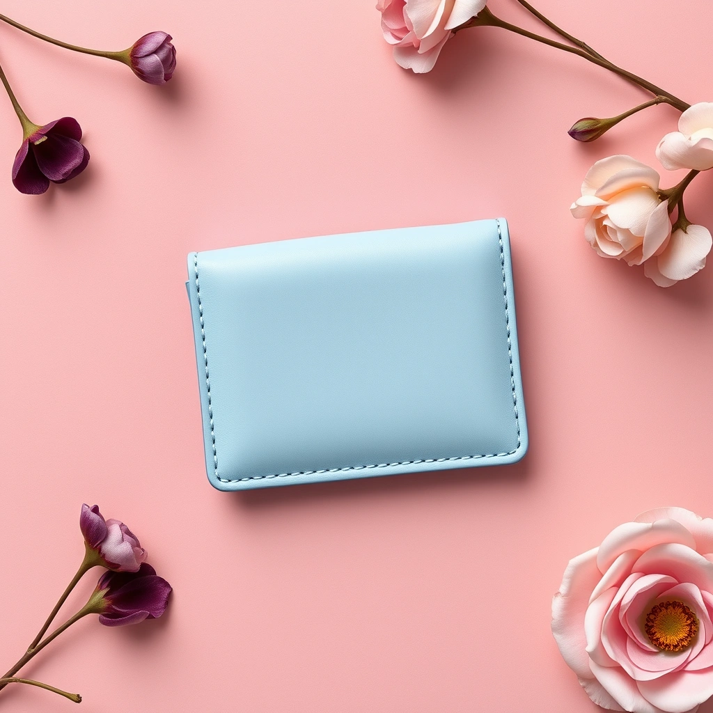 Portefeuille Matignon Sky Blue Mini