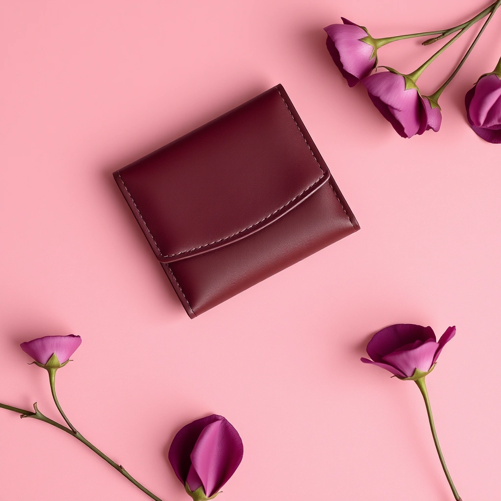Portefeuille Victoire Burgundy