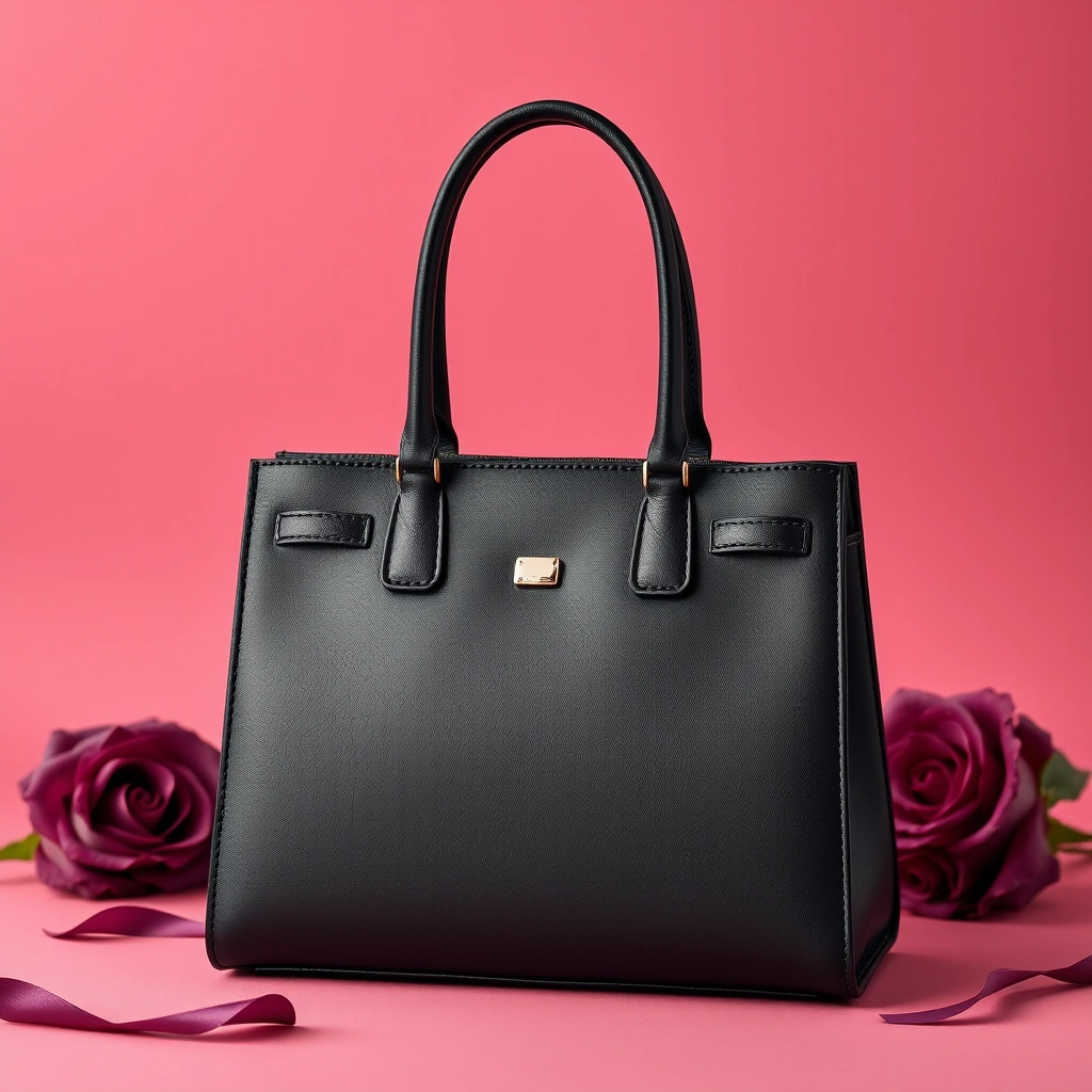 Sac City Toile - Noir