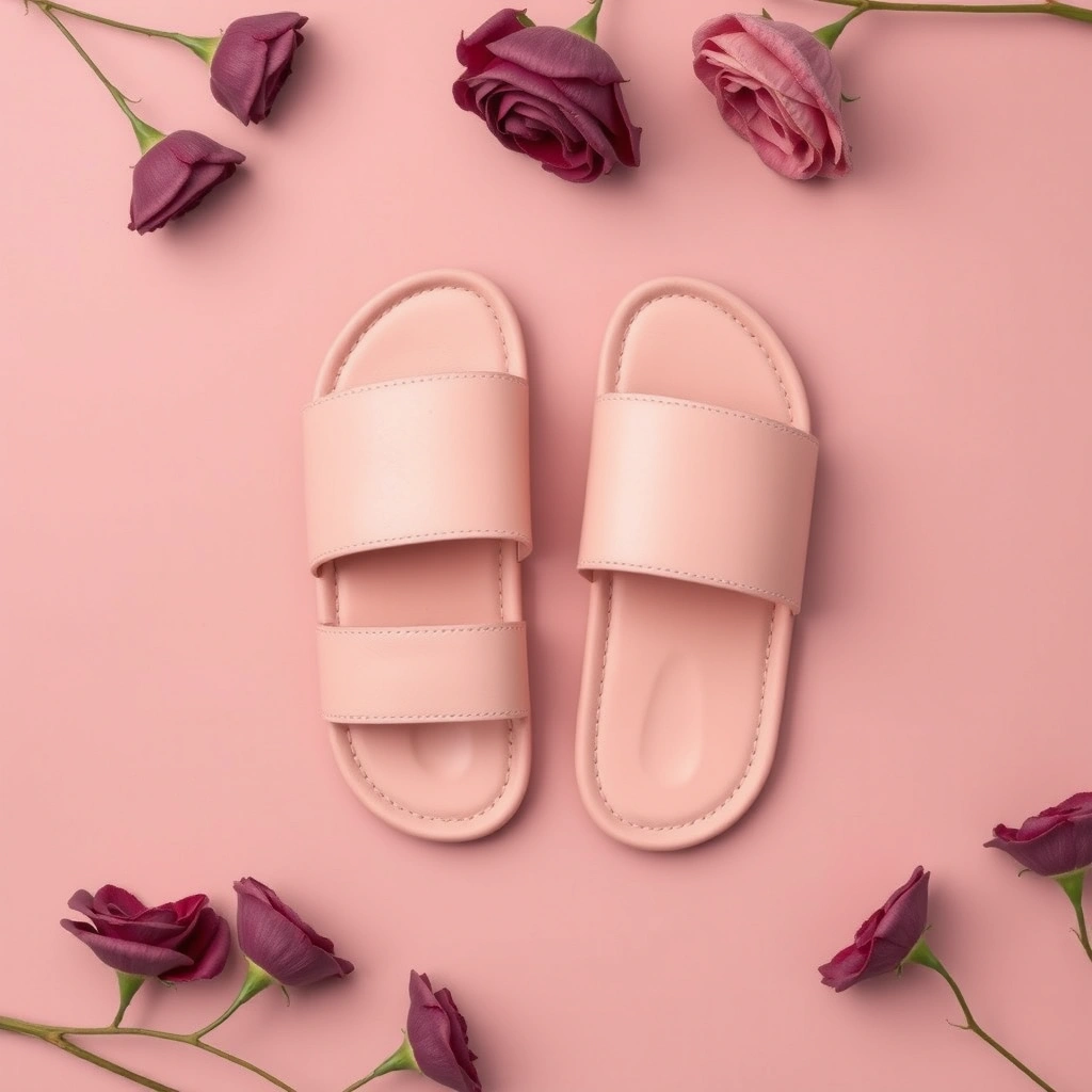Sandales Rose Cancan