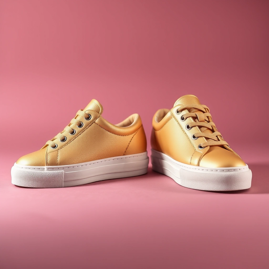 Sneakers coussin 1 Saturn Gold