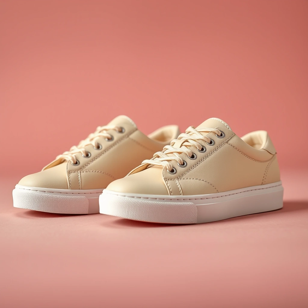 Sneakers low Peach Cream (W)